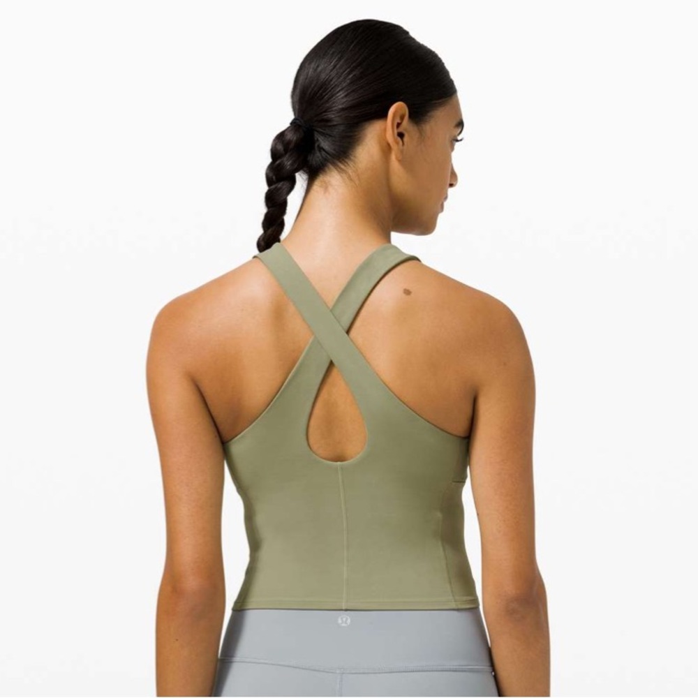 Lululemon Key to Balance Tank Rosemary Green Size 4